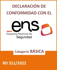 Declaración de conformidad con el Esquema Nacional de Seguridad, categoría básica
